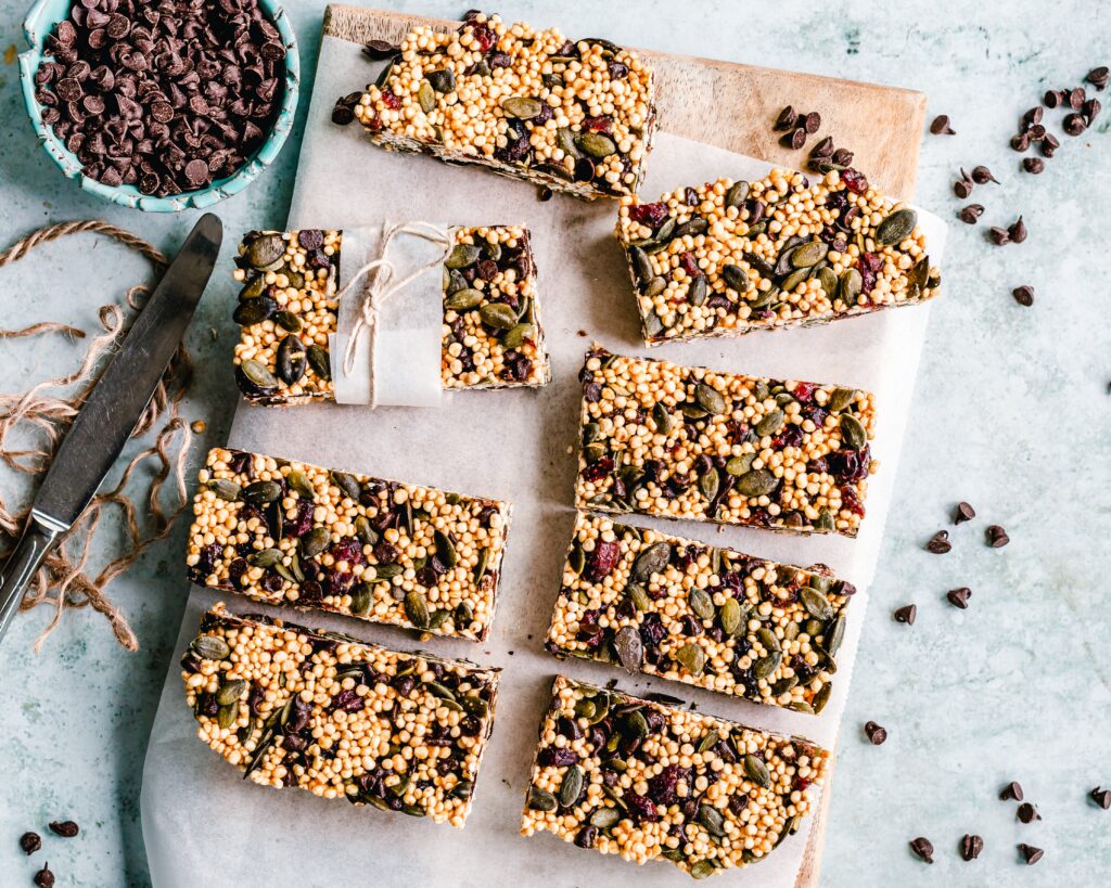 Vegan unterwegs - selbst gemacht Riegel