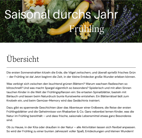 Saisonal durchs Jahr - Frühling – Bild 2