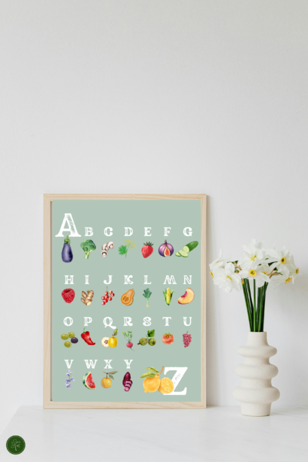 Das bunte Alphabet – Poster