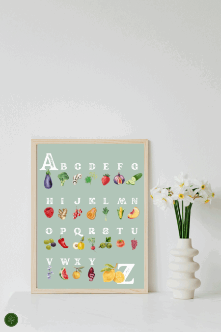 Das bunte Alphabet – Poster